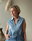 Poppy Denim Vest