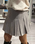 Laurina Herringbone Skirt