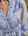 Roselle Artist Paisley Blouse