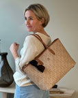 TH Monoplay Leather Tote