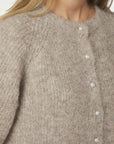 Amaya Fluffy Knit Cardigan