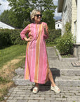 Morrocan Stripe Pink Bazaar