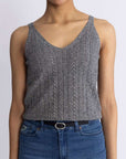 MM Cressida Melange Knit Top