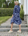 Beco Navy Middy Poppy