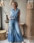 Poppy Denim Vest