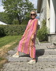 Morrocan Stripe Pink Bazaar