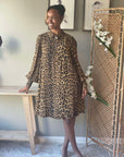 Leopard Diana Dress