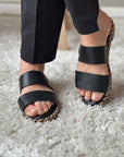TH Leather Flat ESP Sandal