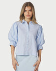 Etta Stripe Stone Shirt