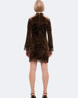 YASVellia LS Short Lace Dress