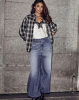 Denim Harem Pant