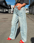 Drew Barrel Panel Jeans