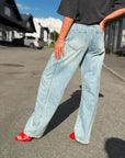 Drew Barrel Panel Jeans