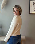 YASElena LS Knit Cardigan