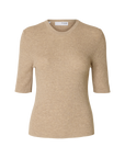 SLFIngrid 2/4 Knit O-Neck