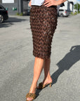 Limone Pencil Skirt