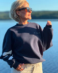Maxi Split Logo Sweat