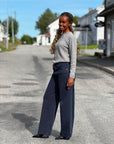Mia baggy denim bukse