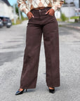 Mia baggy denim bukse