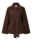 YASRuna LS Suede Kimono Jacket