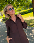 YASSafera LS Long Shirt Dress