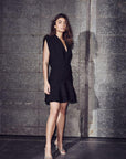 L'egance Gather Crop Dress