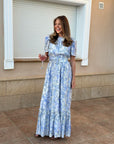 Sophie Puff Maxi Dress