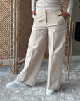SLFMikala HW Ekstra Wide Pant