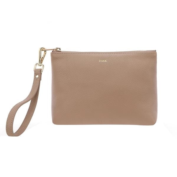 LEATHER STANDING POUCH