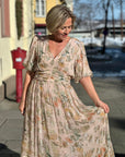 Leonora Dress Shimmering Garden