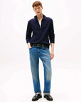 Classic Cotton Cable Zip Mock
