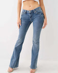 Wing Low Rise Flare Flap