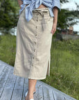 Birdie Skirt Cotton Linen