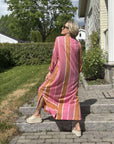 Morrocan Stripe Pink Bazaar