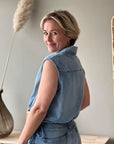 Poppy Denim Vest