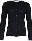 Structured Solid Cardigan