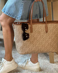 TH Monoplay Leather Tote
