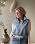 Poppy Denim Vest
