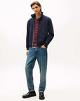 Global Stripe Zip Through