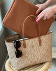 TH Monoplay Leather Tote