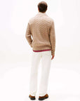 Classic Cotton Cable Zip Mock