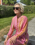 Morrocan Stripe Pink Bazaar