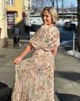 Leonora Dress Shimmering Garden