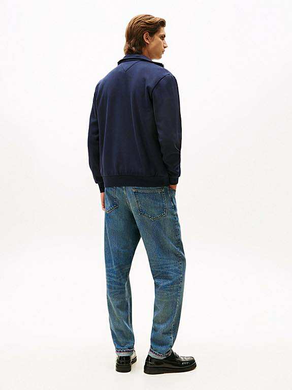 Global Stripe Zip Through