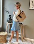 TH Monoplay Leather Tote