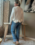 Kim High Hem & Scarf