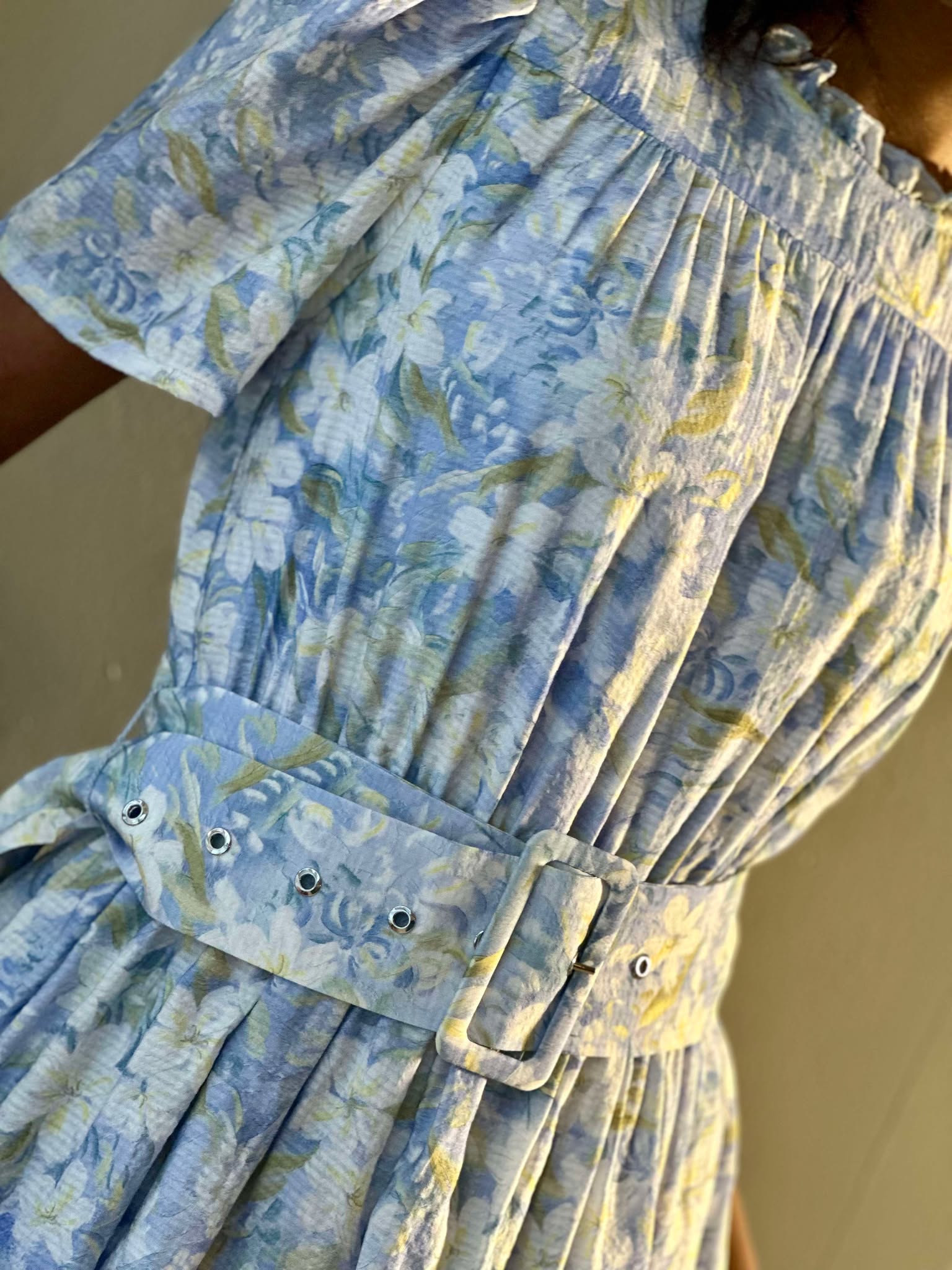 Sophie Puff Maxi Dress