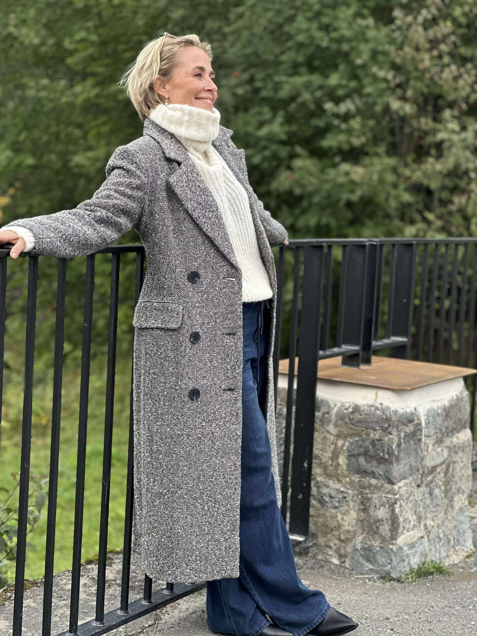 Yasha IW Lapel Coat