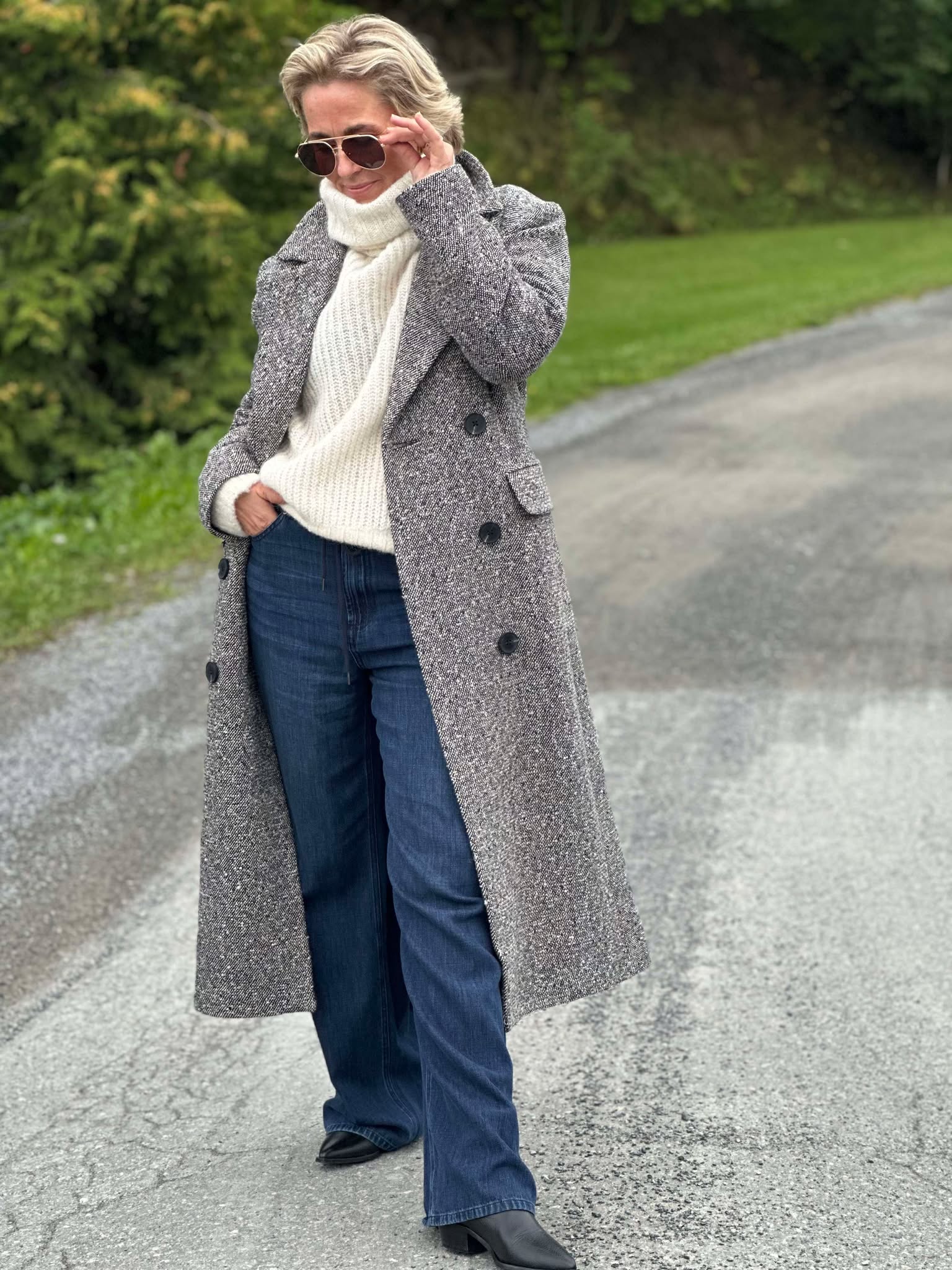 Yasha IW Lapel Coat