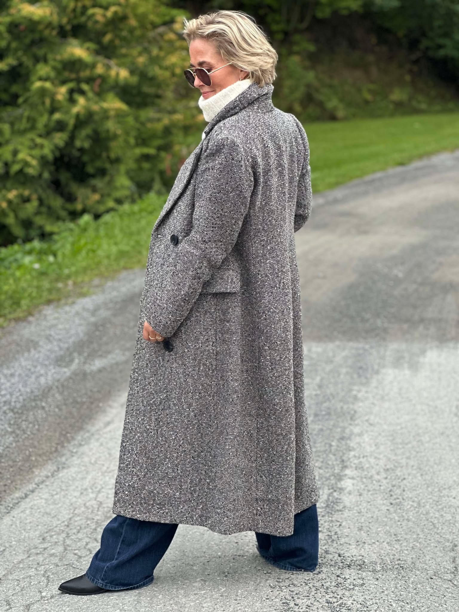 Yasha IW Lapel Coat
